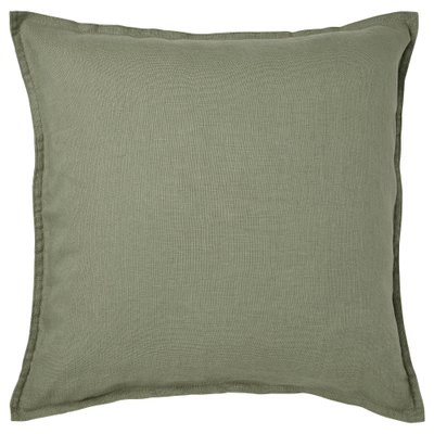 ІКЕА DYTAG, 705.541.29 Чохол для подушки, сіро-зелений, 50х50 см 705.541.29 фото