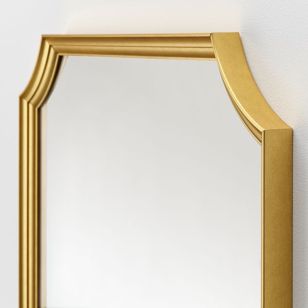 ІКЕА SVANSELE СВАНСЕЛЕ, 704.792.91 - дзеркальне скло, золотавий, 73х158см 704.792.91 фото