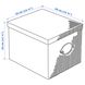 ІКЕА KVARNVIK, 004.594.80 - Коробка для зберігання з кришкою, 32x35x32см 004.594.80 фото 7
