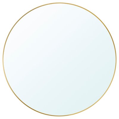 ІКЕА LINDBYN, 804.855.69 - дзеркальне скло, золотавий, 80см 804.855.69 фото