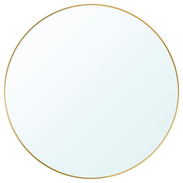 ІКЕА LINDBYN, 804.855.69 - дзеркальне скло, золотавий, 80см 804.855.69 фото