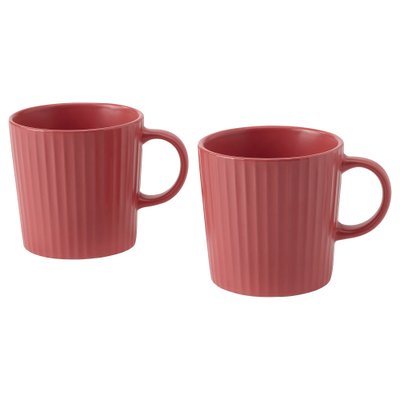 ІКЕА KEJSERLIG, 105.115.00 - Чашка, темно-рожевий, 30 кл 105.115.00 фото