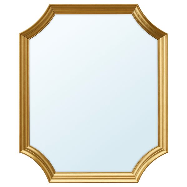 ІКЕА SVANSELE СВАНСЕЛЕ, 104.712.74 - дзеркальне скло, золотавий, 53 х 63см 104.712.74 фото